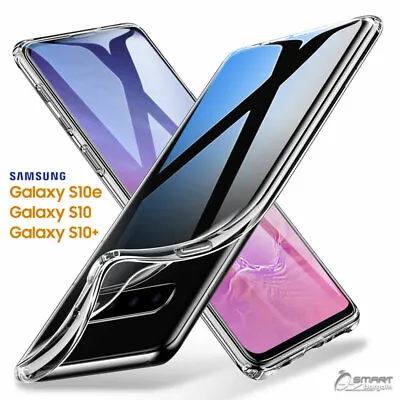 Clear Gel TPU Skin Jelly Soft Case Cover For Samsung Galaxy S10e /S10 / S10 Plus • $4.99