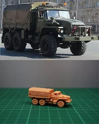 1/144 Russian URAL-4320 6x6 Military Truck (fine Detail) Resin Kit • $16.52