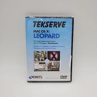 Tekserve Mac OS X: Leopard Interactive DVD For MAC/PC DVD ROM DMTS 2008 • $49.99