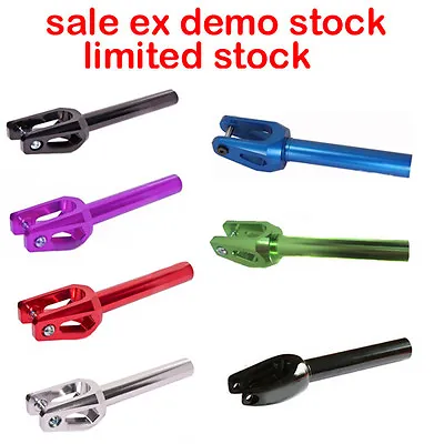 £29.99 • Buy Ex Demo Stunt Scooter Premium Threadless Fork Scs Clamp Wheel Apex Grit Blunt