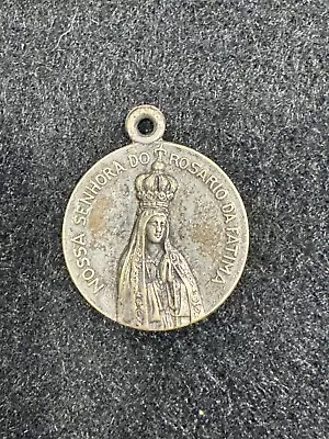 Vintage Pendant/Charm Nossa Senhora Do Rosario De Fatima RPN • $35