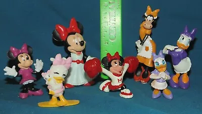 Disney Minnie Mouse Daisy Duck Figures - Cake Toppers Cheerleader • $7.99
