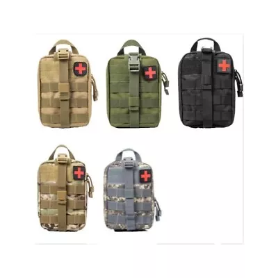 Tactical First Aid Bag Military Medical Outdoor Survival Pouch MOLLE Rip-Away • $9.95