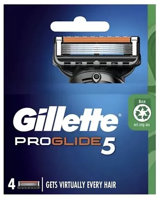 Gillette Fusion ProGlide Razor Blade - Pack Of 4 Australian Seller • $14.95