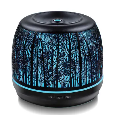 $69.95 • Buy Activiva Metal 500ml Electric Aroma/Fragrance Diffuser W/ 10ml Essential Oil BLK