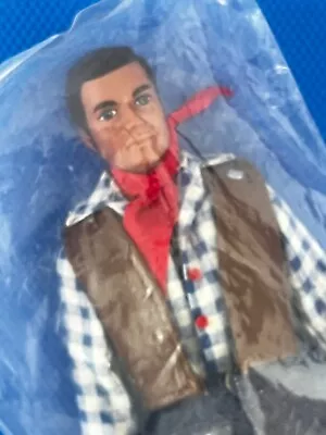 1970's  FLAIR MODEL TOYS DAREDEVIL COWBOY 9 Inch !!!  Mint Sealed Mego Like • $26