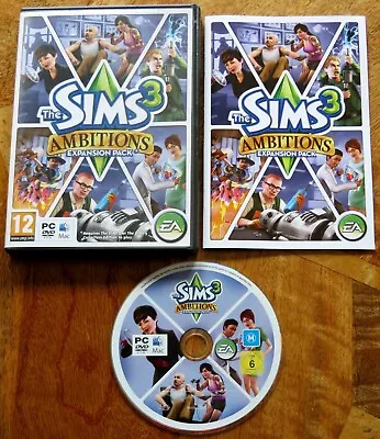 £4.99 • Buy The Sims 3 PC - Ambitions Expansion Pack (Windows/Mac 2010) - V.G.C.