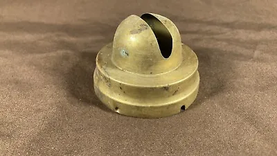 Vintage Antique Brass Kerosene Oil Lamp Burner Cone Cap Part • $18.95