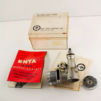 Enya 29 Model Airplane Engine 5224 + Extra Head -Vintage Japan • $255.50