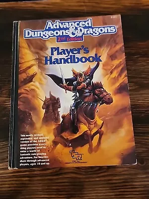 Advanced Dungeons And Dragons: Player's Handbook 2nd Edition 1989 TSR • $50