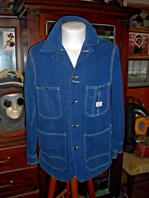 VINTAGE SEARS  CHORE COAT  UNLINED  1955-65  Sz M • $195