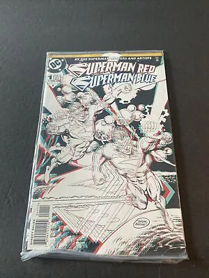 Superman Red Superman Blue #1 With 3D Glasses NM DC Polybag Unopened New • $11.99