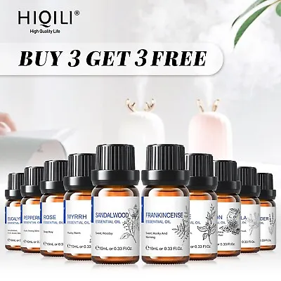 HIQILI 10mL Essential Oil - 100% Pure & Natural - Aroma Oil Diffuser Humidifier • $8.99