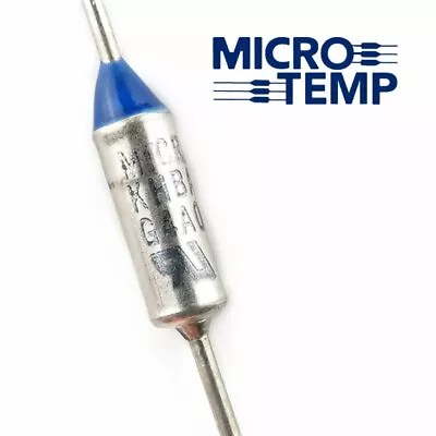 2 Each New Microtemp ® Khbaks G4a00 110c Tf Thermal Cutoff Fuse • $8.95