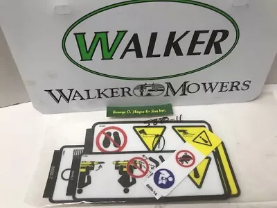 Decal Walker Mower Deck (36 42 48 54 ) OEM 5880-11-Sold As Is! • $45.95