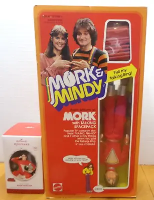 Mork From Ork Doll With Talking Space Pack Robin Williams Rare Taiwan Tag + Gift • $150