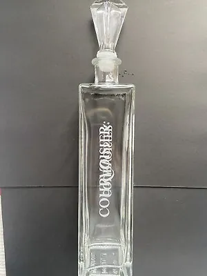 Courvoisier Cognac Glass Decanter Bottle • £19.99