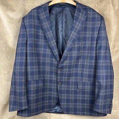 Lauren Ralph Lauren Mens 50R Tartan Plaid Wool Sport Coat 2-Button Jacket Blazer • $74.99