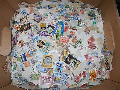 Worldwide Foreign Stamp Mix - One Pound Off-paper - Bulk Lot  • $32.95