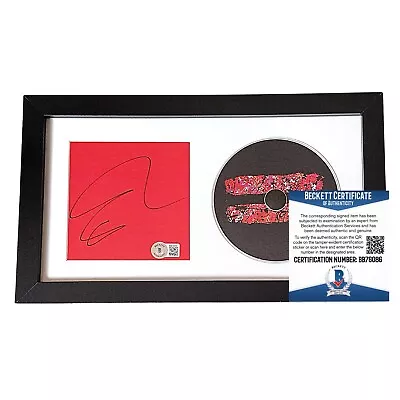 Ed Sheeran Signed CD Cover Equals Album Autograph Pop Music Framed Beckett • $168.27