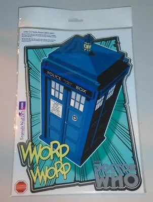 £7.99 • Buy Doctor Who Police Box Removable Vinyl Wall Sticker Legends Wall Art BBC