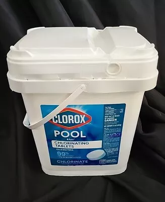 CLOROX Pool & Spa 3” Chlorinating Chlorine Tablets Kills Bacteria 12 LB Bucket • $59.99