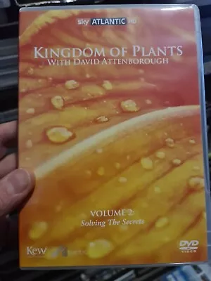 Kingdom Of Plants Vol 2 Solving The Secrets  David Attenborough DVD • £2.50