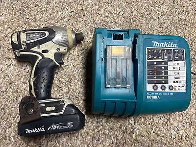 Makita Btd142 18v Impact Cordless Driver Tool W/ Bl1815 Battery & Dc18ra Charger • $79.99