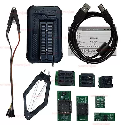 XGecu T48 (TL866-3G) Programmer EEPROM AVR PIC SPI Flash BIOS NAND EMMC +9 Parts • $68.39