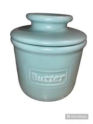 Butter Bell Crock L. Tremain The Original 2023 Aqua Blue Beurre New • $17