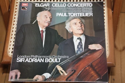 £1.50 • Buy Elgar Cello Concerto - Paul Tortelier - Sir Adrian Boult -  (ASD 2906) Stereo