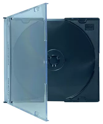 SLIM Black CD Jewel Cases Lot • $96.95