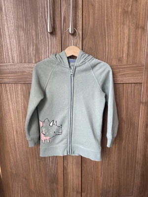 £2.95 • Buy Asda George Boys Hoodie Zip Up Top With Hood Dinosaur 3-4 Years