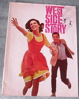 WEST SIDE STORY Vintage 1961 MOVIE SOUVENIR PROGRAM BOOK Natalie Wood • $1.99