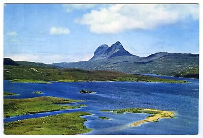 1960s J Arthur Dixon Postcard Suilven Mountain From Cam Loch Sutherland Unposted • £2.45