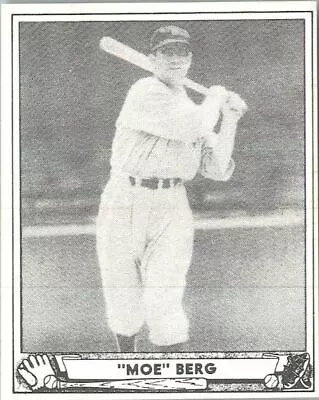 (50) MOE BERG 1940 Play Ball #30 Card Reprints GIANTS • $24.99