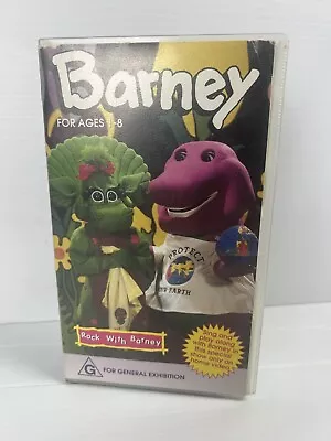 Barney Rock With Barney Songs For Children VHS • $14.88