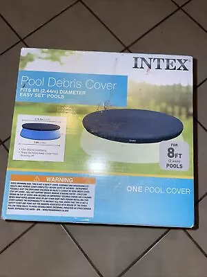 Intex 28020E 8ft. Above Ground Swimming Pool Debris Cover Tarp • $17.95