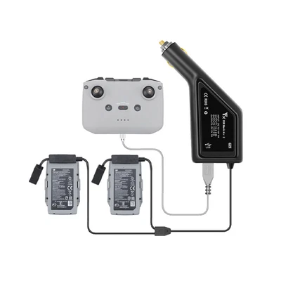 $44.16 • Buy Car Charger For DJI Mavic AIR 2 Drone Battery + Remote Control Charging Hub H2U