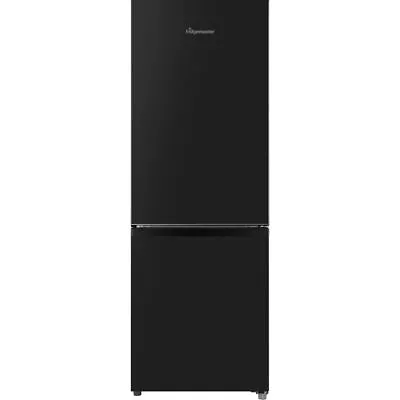 £259 • Buy Fridgemaster MC50165BF F 50cm Free Standing Fridge Freezer 60/40 Standard Black