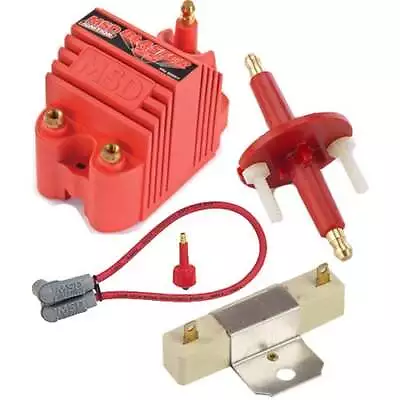 MSD Ignition 8207K1 Inside Mount Coil Kit Includes Red Blaster SS Coil Red Firew • $143.24