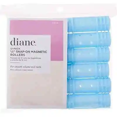 Diane 12-Pack 5/8” Snap-On Magnetic Rollers • $7.50