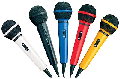 Mr Entertainer Dynamic Handheld Karaoke Machine Sound Microphone With 3.5mm Plug • £5.99