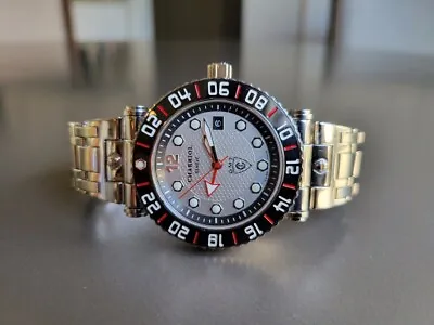 $669.99 • Buy Charriol Rotonde GMT On Bracelet; Classic Swiss Travel Watch;   Roulette  Style!