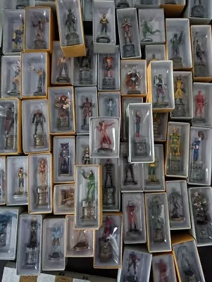 £1000 • Buy Eaglemoss Marvel Chess Set Collection 61 Boxed Figures & Magazines + Extra's