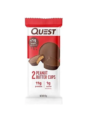 Quest Nutrition Peanut Butter Cups Box Of 12-Au • $35.95