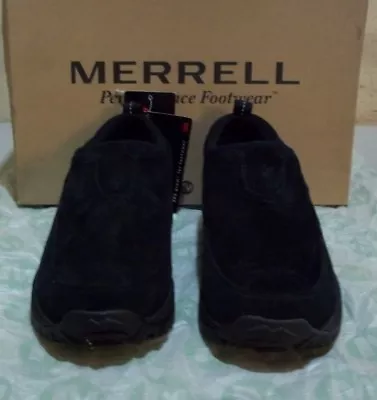 New Merrell #80701 7.5 M Black Sueded Leather (5604)   • $49.99