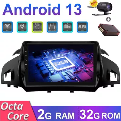 9 For Ford Kuga Escape 2013-2017 Car Stereo Head Unit Android 13 Sat Nav DSP AHD • $296.99