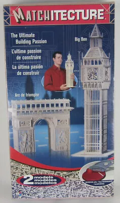 Matchitecture Model Kit (2 Models)-#6690-Big Ben & Arc De Triomphe-Jouets Toys • $50