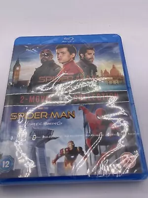 Spider-Man Far From Home / Homecoming  DOUBLE FILM SET NEW & SEALED BLU RAY • £3.87